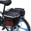 Geantă dublă bicicletă - Capacitate 25 l , cu bandă reflectivă, impermeabilă!