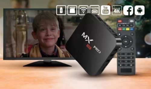 MXQ 4K Android Smart TV Box - Netflix, HBOgo și Youtube pe Televizorul vechi!