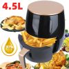 Air Fryer friteuză de capacitate foarte mare, fără ulei, cu display digital - 4,5 l 