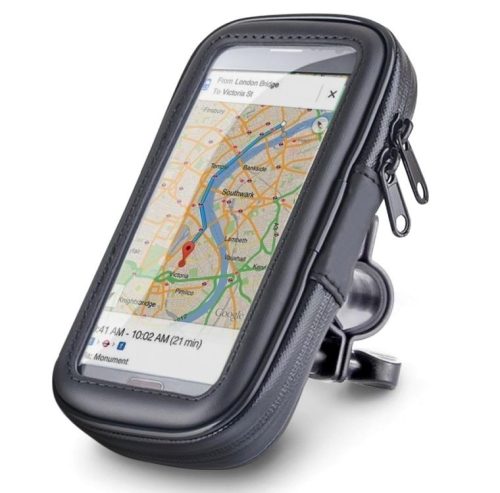 Suport de  Telefon și GPS impermeabil , Motocicletă - Pentru dispozitive de diferite dimensiuni!