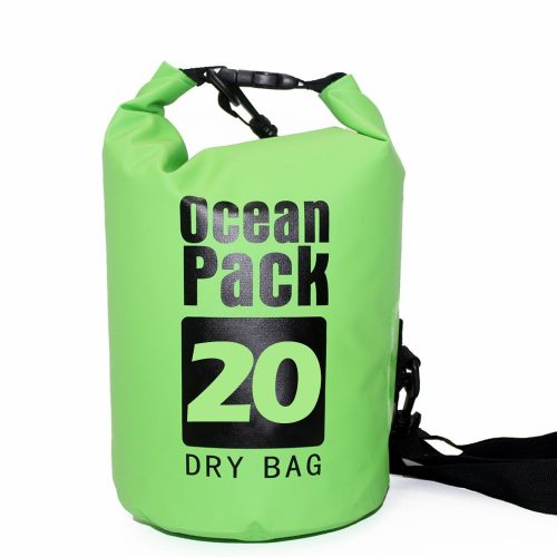 Sac impermeabil de 20 litri - Verde 