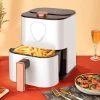 AirFryer de 3 litri, friteuză fără ulei - Alb