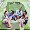 Cort camping ArcadiVille de 4 persoane - Verde