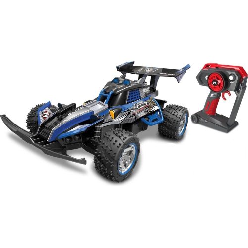 Mașinuță cu  telecomandă  NIKKO Turbo Panther X2 RC - 20 km/h viteză! - albastru