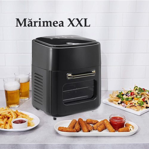 Display Digital de 15 Litri, Cuptor Air Fryer