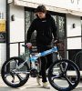 Bicicletă MTB AMIN  pliabilă – Albastră