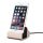 Phone Dock încărcător IPHONE - Suport telefon cu funcție sincronă-auriu