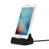 Phone Dock încărcător IPHONE - Suport telefon cu funcție sincronă-auriu