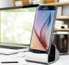 Phone Dock , încărcător micro USB  - Suport telefon, cu funcție sincrona- auriu