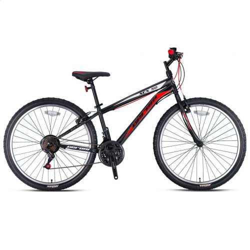 Bicicletă MTB Geroni XCX50 24", 36cm - Negru