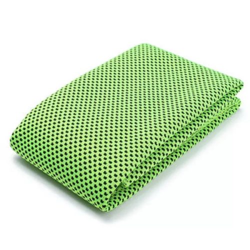 Set Prosoape Sport Microfibră   3 buc. -Verde