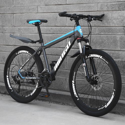 Bicicletă MTB Mingu 686  - Negru-Albastru