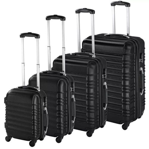 Set valize rigide 4 buc. - Negru