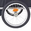 Remorcă de bicicletă pentru copii, capacitatea de încărcare 30 kg.