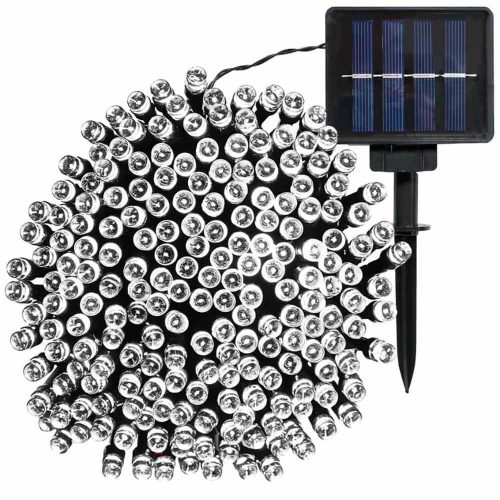 LED solar de 20 de metri 100 buc.- Alb rece