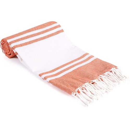 Prosop de sauna, prosop de plajă Fouta 90X150cm, 100% Bumbac , coral