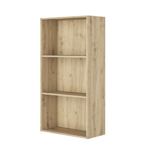 Raft pentru cărți cu trei compartimente 80x32x23,8cm -Lemn