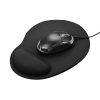 Suport Mouse, negru- Ergonomic și Protector  încheietura mâinii!