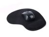 Suport Mouse, negru- Ergonomic și Protector  încheietura mâinii!