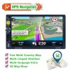 Radio auto Mp5 -Navigație GPS -Bluetooth  – Ecran cu oglindire, cu control de volan!