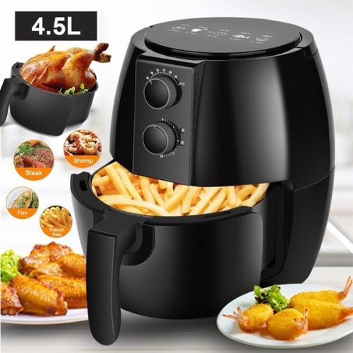 Air Fryer de capacitateare extra, friteuză fără ulei - 4,5 l