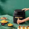  Air Fryer gigantic, friteuză fără ulei, cu afișaj Digital - 5 l